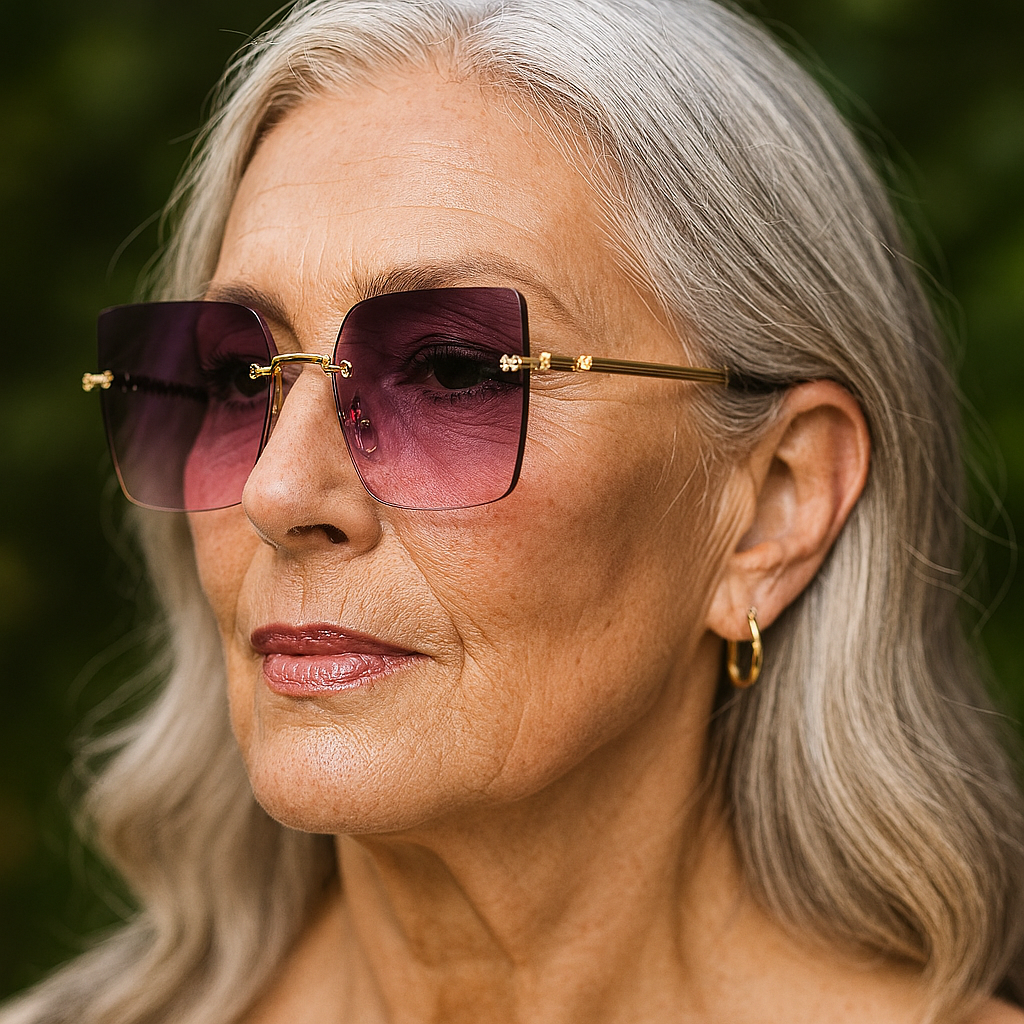 Luxury designer fashion glasses