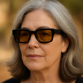 Luxury rectangle sunglasses for women
