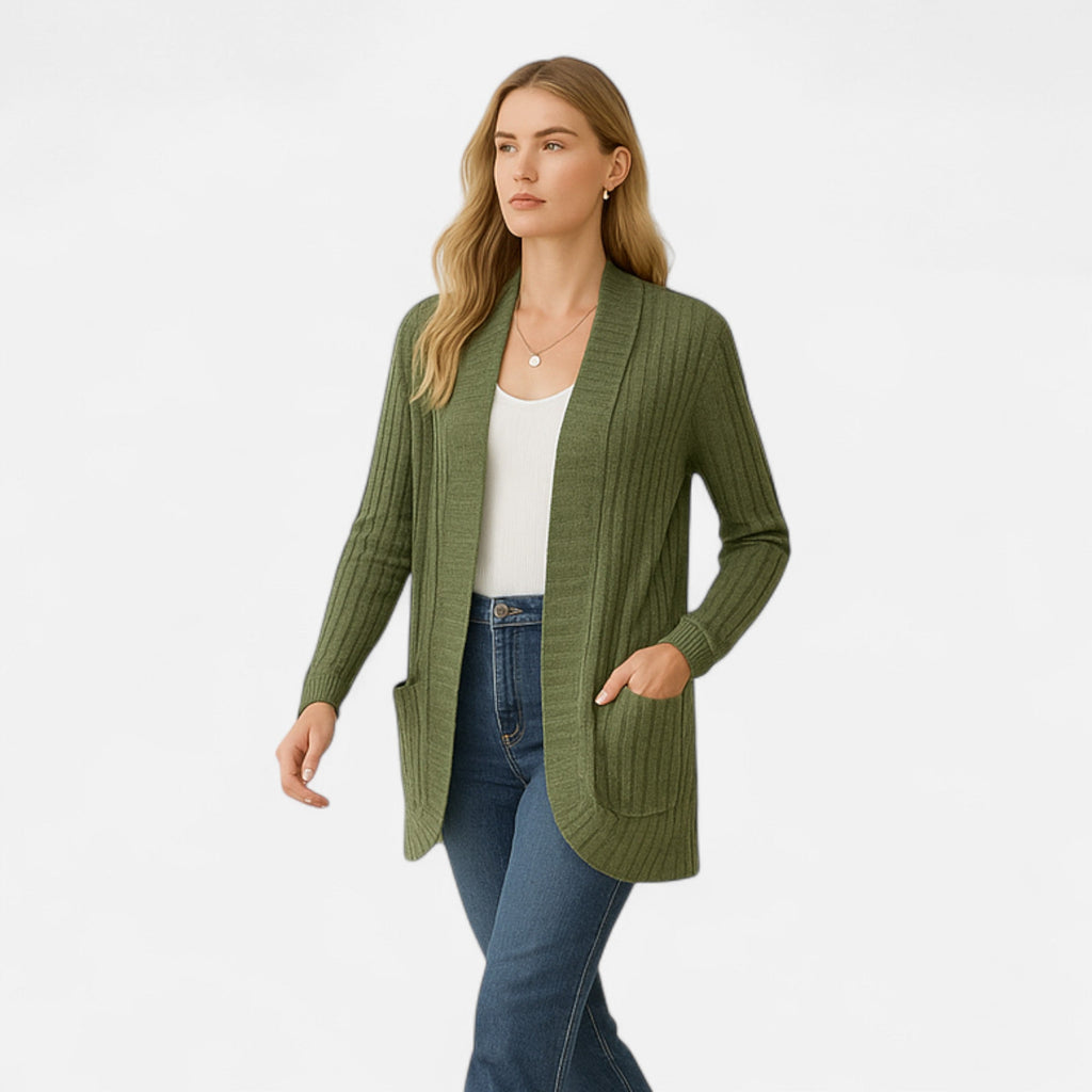 Dorevelle | Frauen Strick-Cardigan – Elegantes Alltagsmust-Hemd