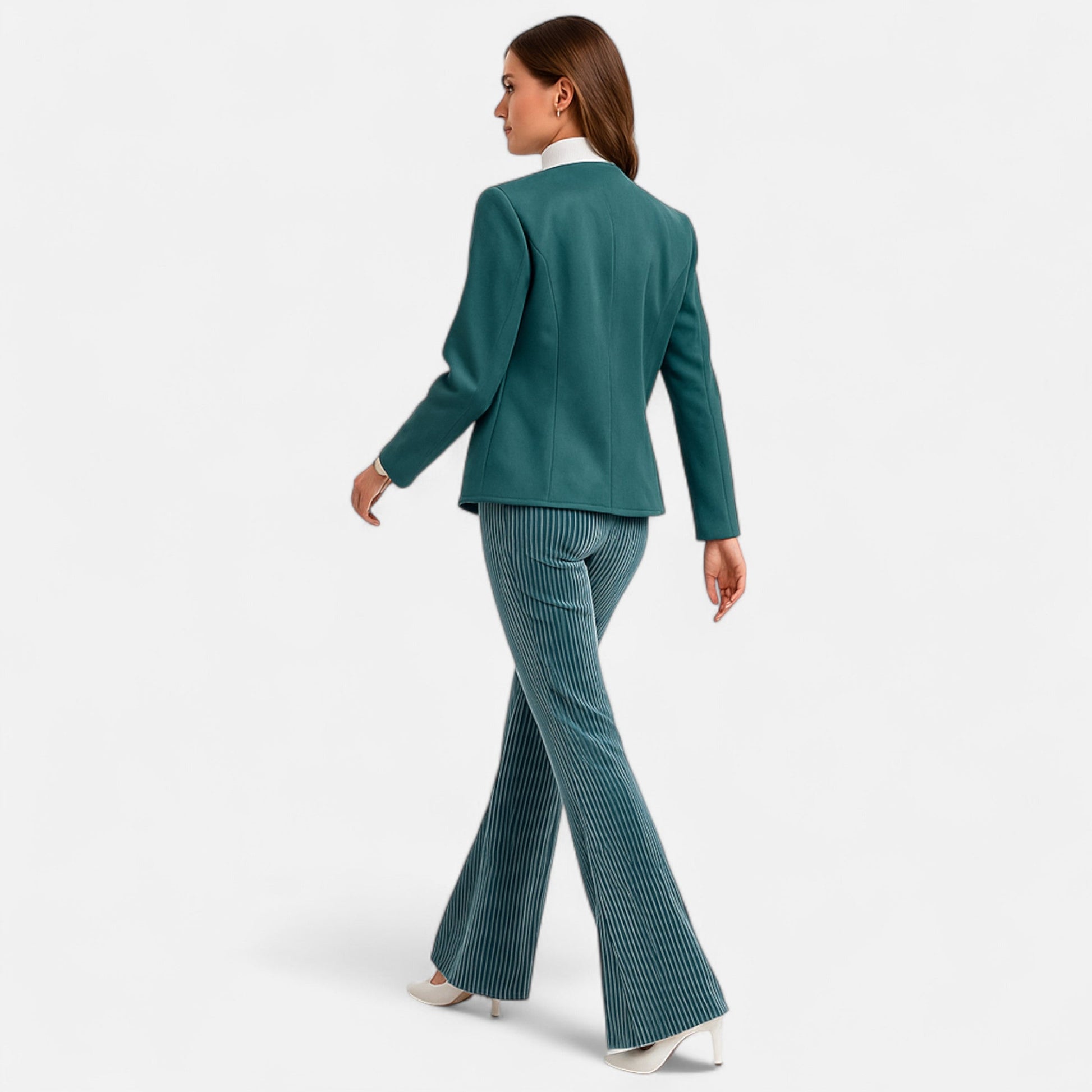 Dorevelle | Damen-Cropped-Jacke – Schlanke ZIP-Optik für stilvolle Eleganz