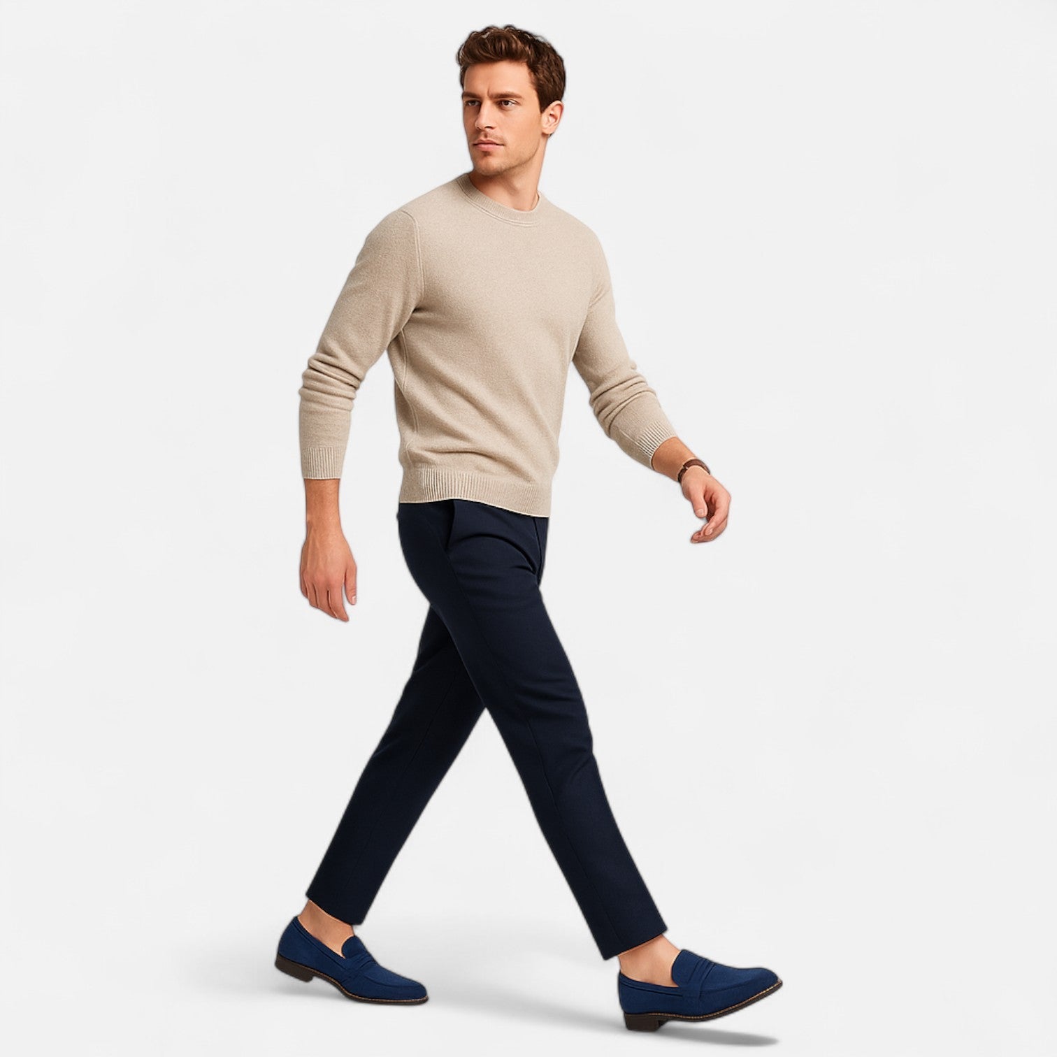 Dorevelle Men’s Elegant Classic Comfort Penny Loafers for Stylish & Comfortable Wear
