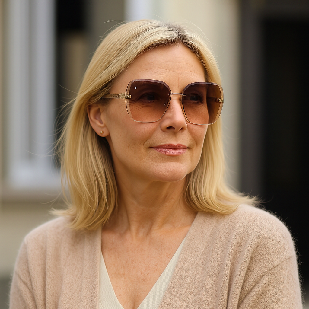 Oversized square sunglasses for women 2025
