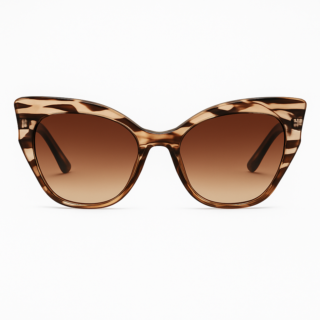 Vintage Cat Eye Sunglasses for Women – Gradient Retro Shades