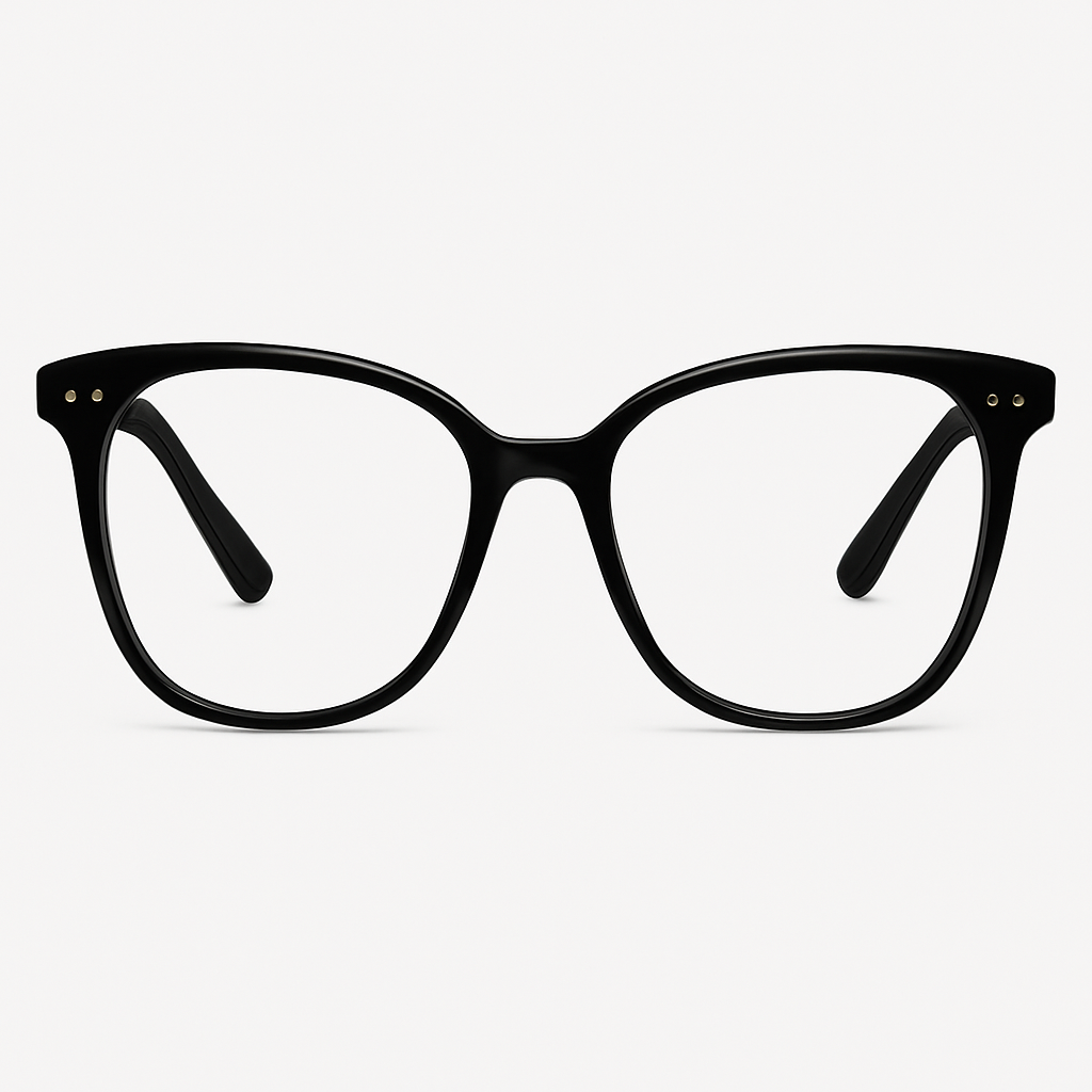Retro Blue Light Glasses for Women – Slim Frame Design