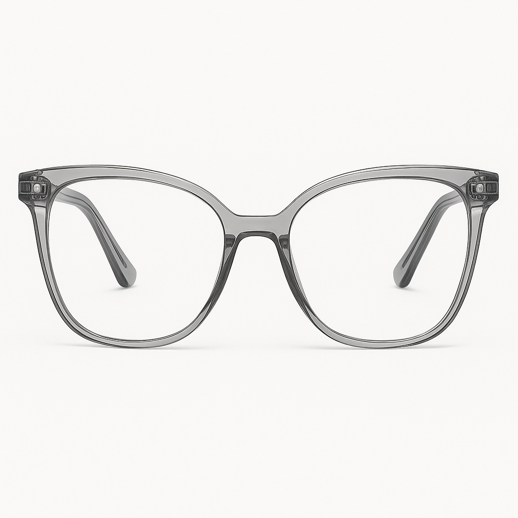 Retro Blue Light Glasses for Women – Slim Frame Design