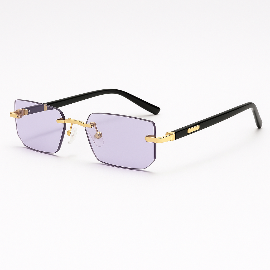 Fashion Rimless Sunglasses for Women
