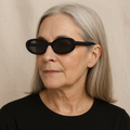 Oval vintage sunglasses