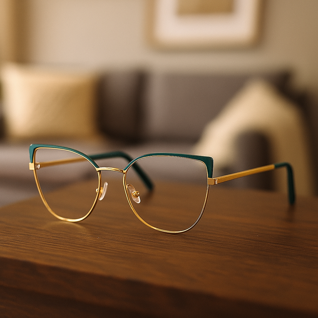 Timeless clear frame eyewear