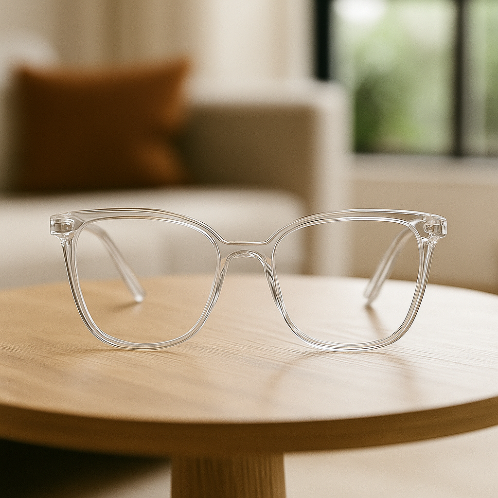 Retro Blue Light Glasses for Women – Slim Frame Design