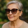 Trendy women's sunglasses - polarized & uv protection with memory frame