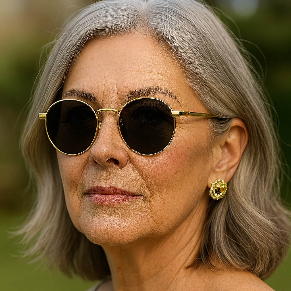 Retro vibe women’s browline glasses