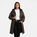 Dorevelle Damen gesteppte Kapuzenjacke – Eleganz für Herbst und Winter