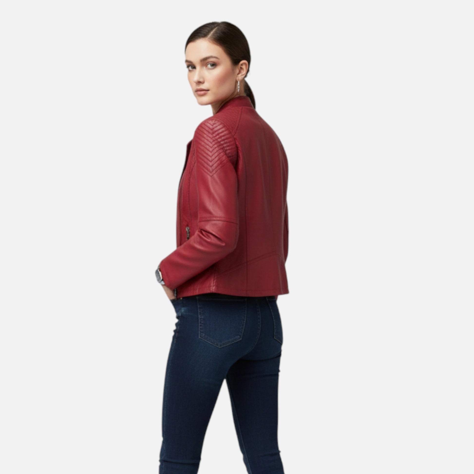 Dorevelle | Élégante veste slim-fit à fermeture éclair pour femmes