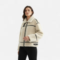 Dorevelle Damen Wollfell-Jacke – Stilvolle Herbst- und Wintereleganz