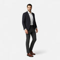 Dorevelle Herren elegante Synthetik-Lederschnürschuhe