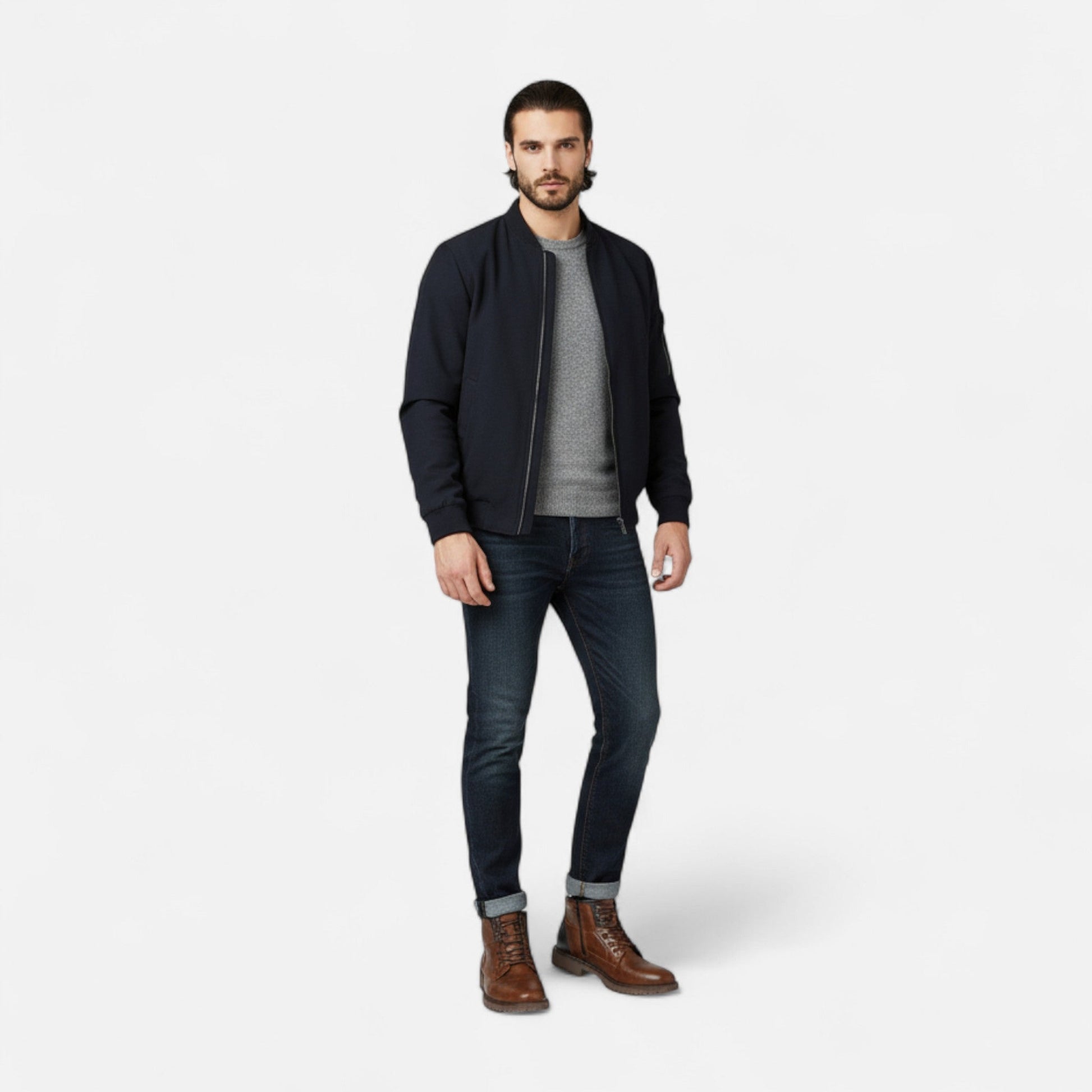 Dorevelle Herren Vintage Leder Schnürstiefel für stilbewusste Männer