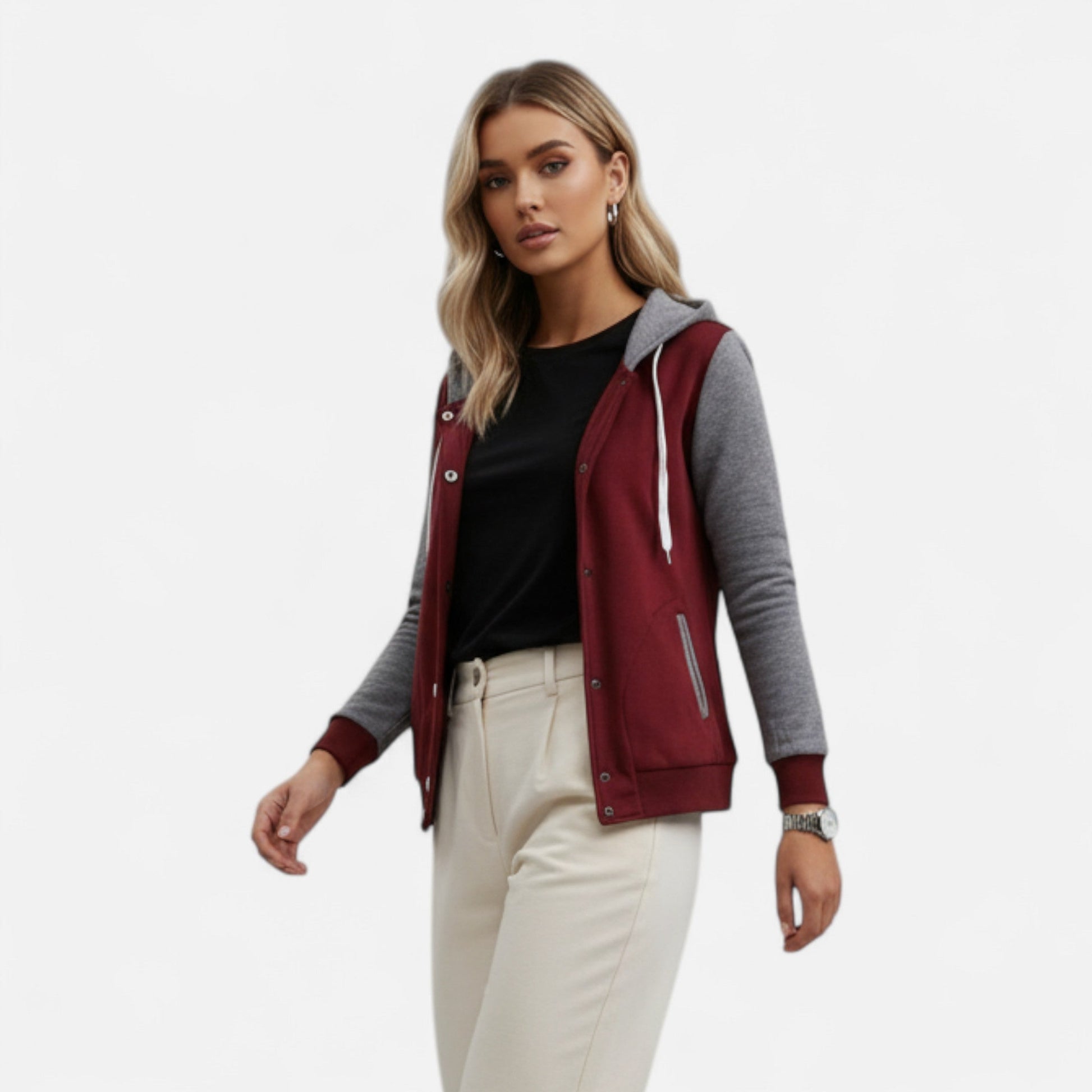 Dorevelle Women's Cotton Jacket with Stylish Heritage Hooded Design