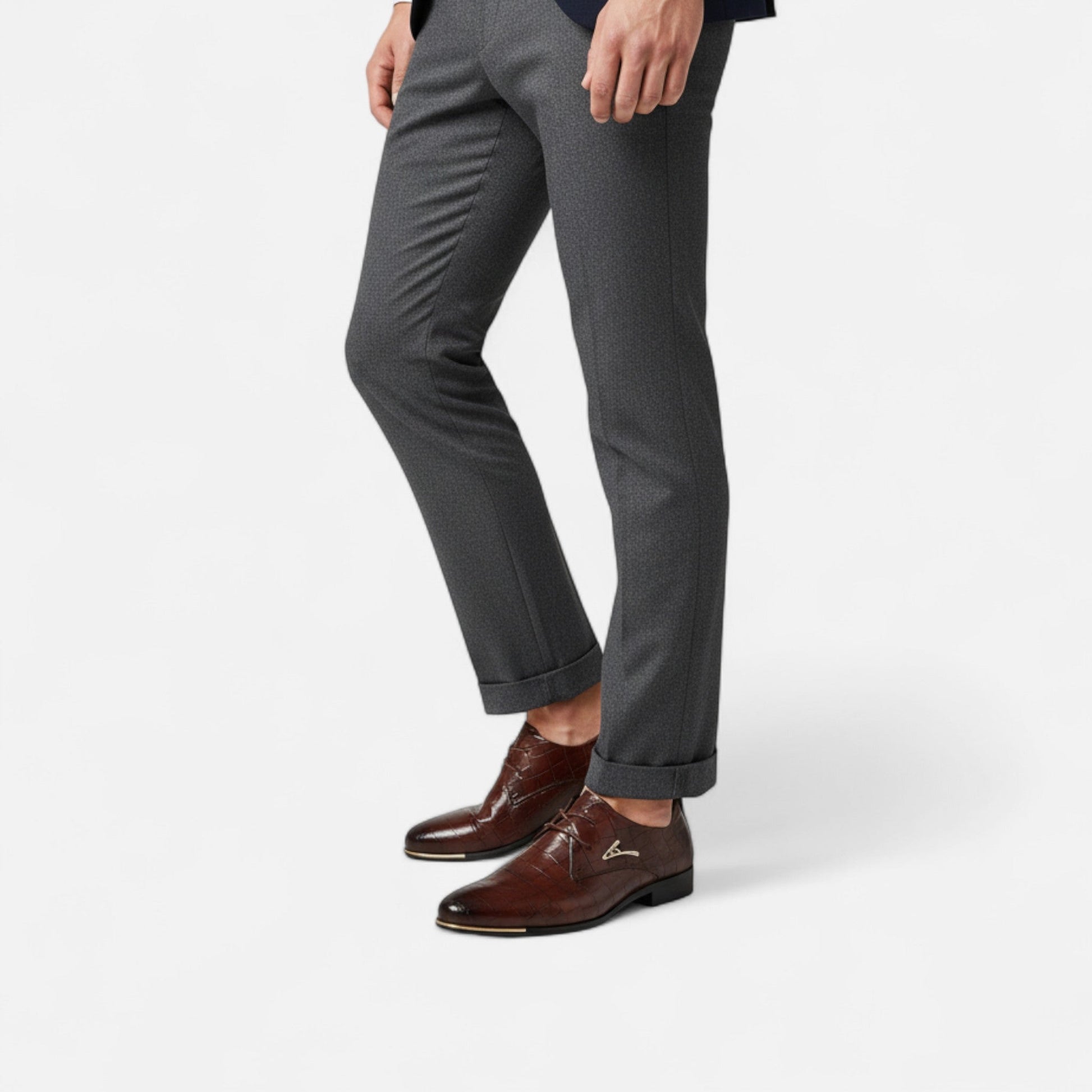 Dorevelle Élégantes Chaussures Formelles en Cuir PU pour Homme