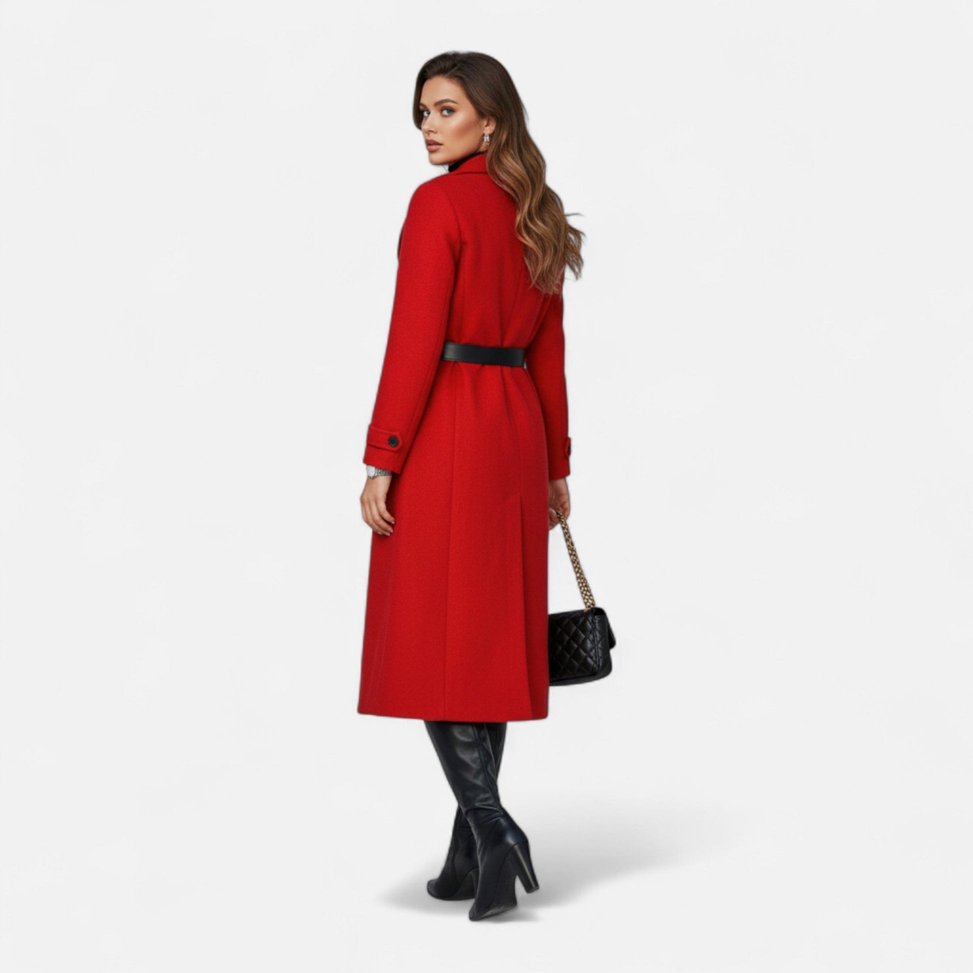 Dorevelle | Élégant manteau long à manches longues pour femmes, parfait pour l'hiver