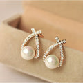 Sparkling Pearl Earrings for a Glittering Appearance