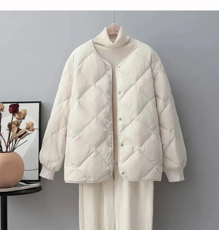 Stylish women's jacket for autumn and winter – beautifully warm and versatile