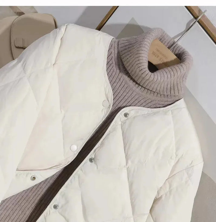 Stylish women's jacket for autumn and winter – beautifully warm and versatile