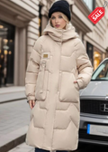 Quinn | Stylish Extended Puffer Jacket for Maximum Comfort and Trendiness