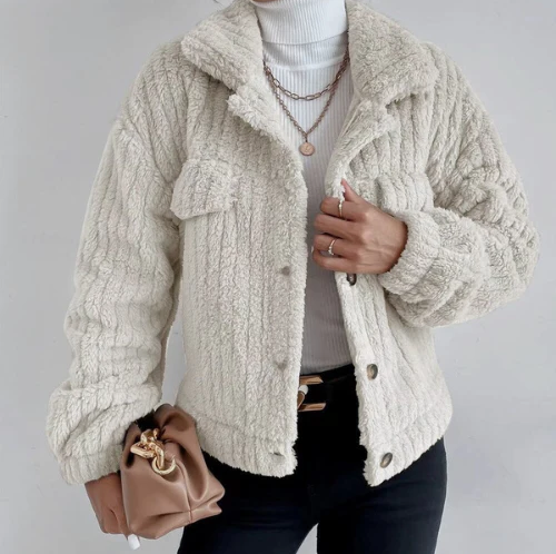 Warm, cozy double jacket for optimal comfort
