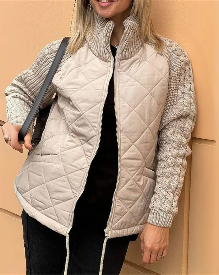 Tess – Elegant and Cozy Quilted Jacket for Stylish Comfort