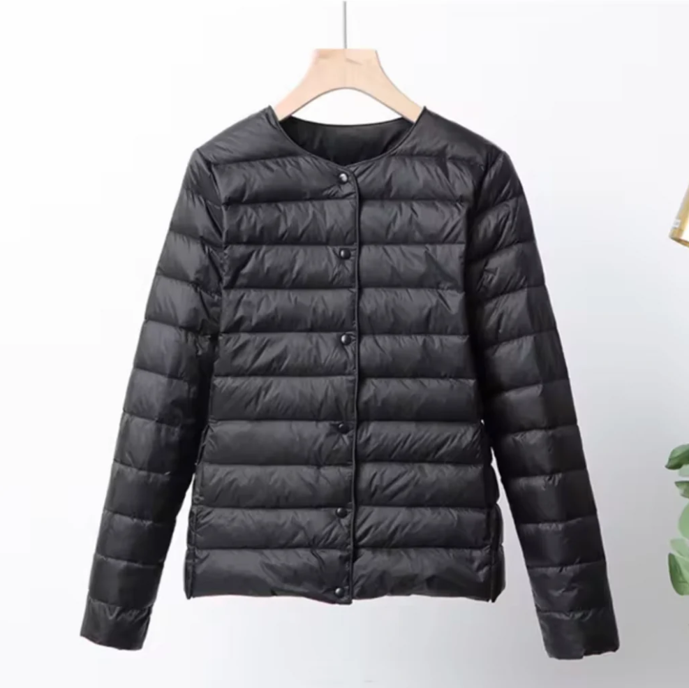 Ultra-thin and lightweight down jacket for maximum comfort