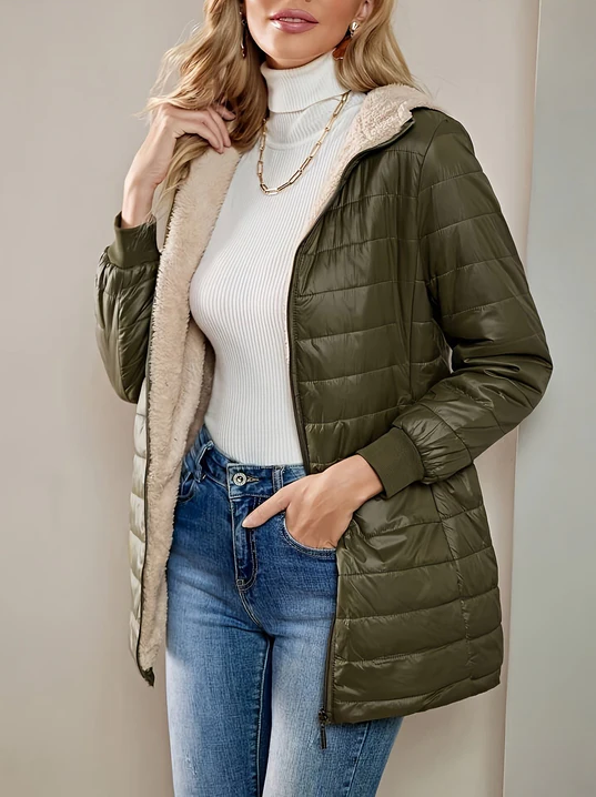Sandra - Elegant women's winter coat for stylish comfort