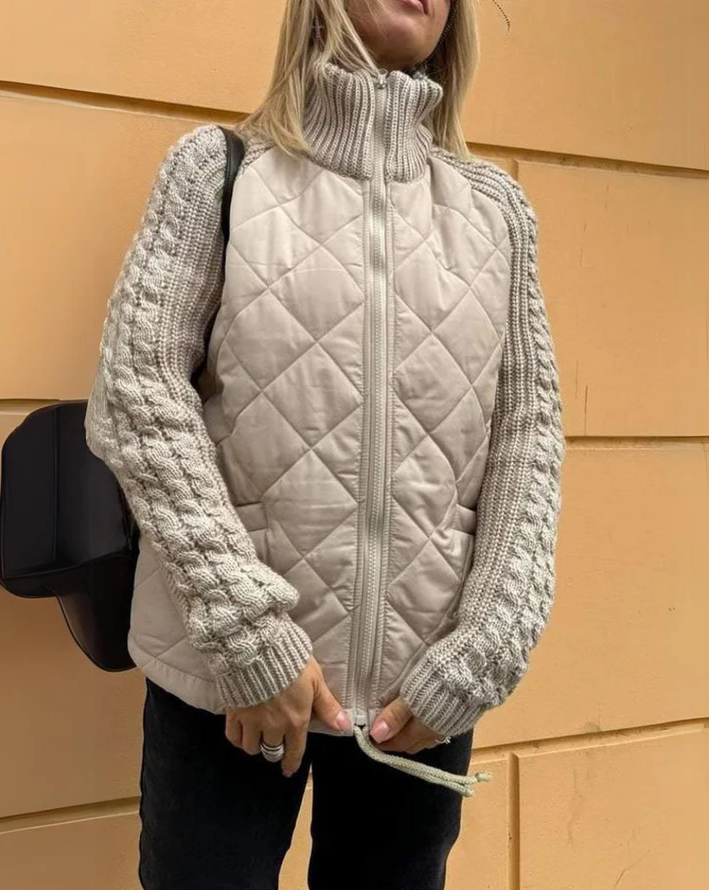 Tess – Elegant and Cozy Quilted Jacket for Stylish Comfort