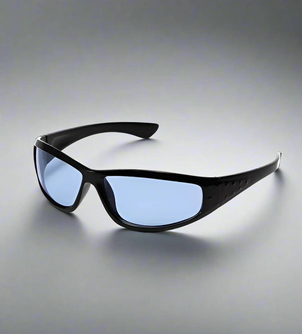 Y2K silver sunglasses
