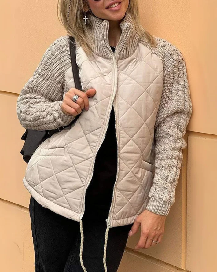 Tess – Elegant and Cozy Quilted Jacket for Stylish Comfort