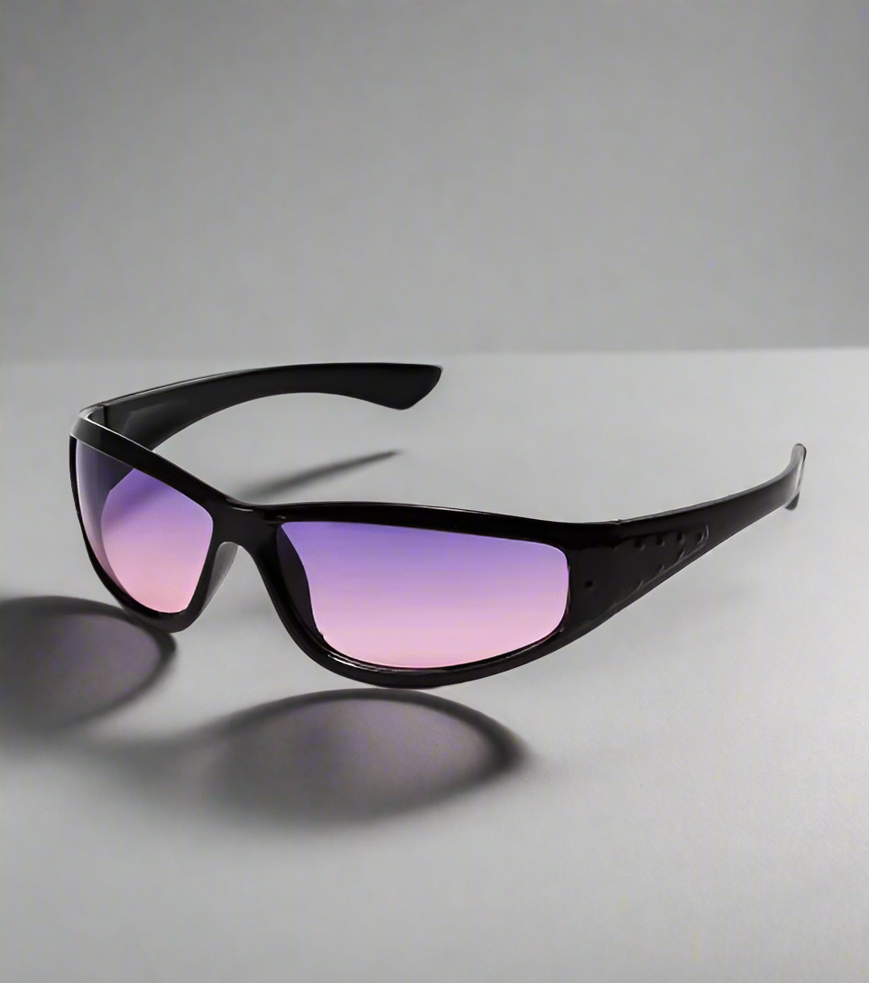 Y2K silver sunglasses