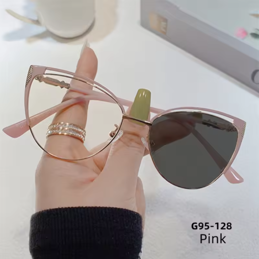 Retro cat eye women's glasses