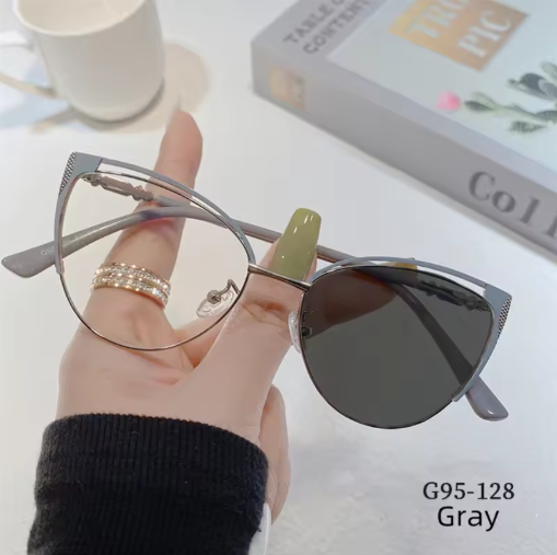 Retro cat eye women's glasses