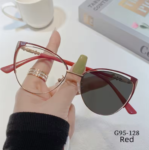 Retro cat eye women's glasses