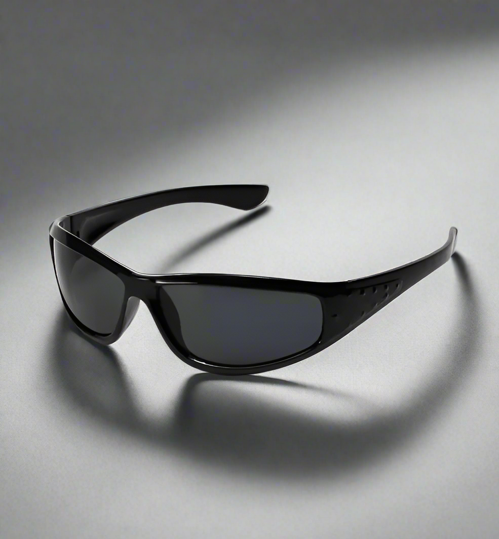 Y2K silver sunglasses