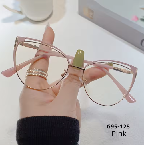 Retro cat eye women's glasses