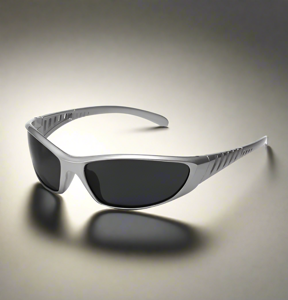 Y2K silver sunglasses