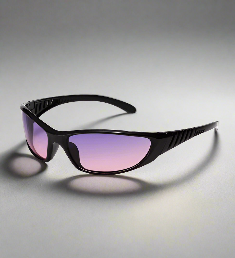 Y2K silver sunglasses