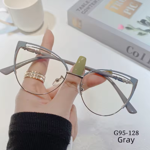 Retro cat eye women's glasses