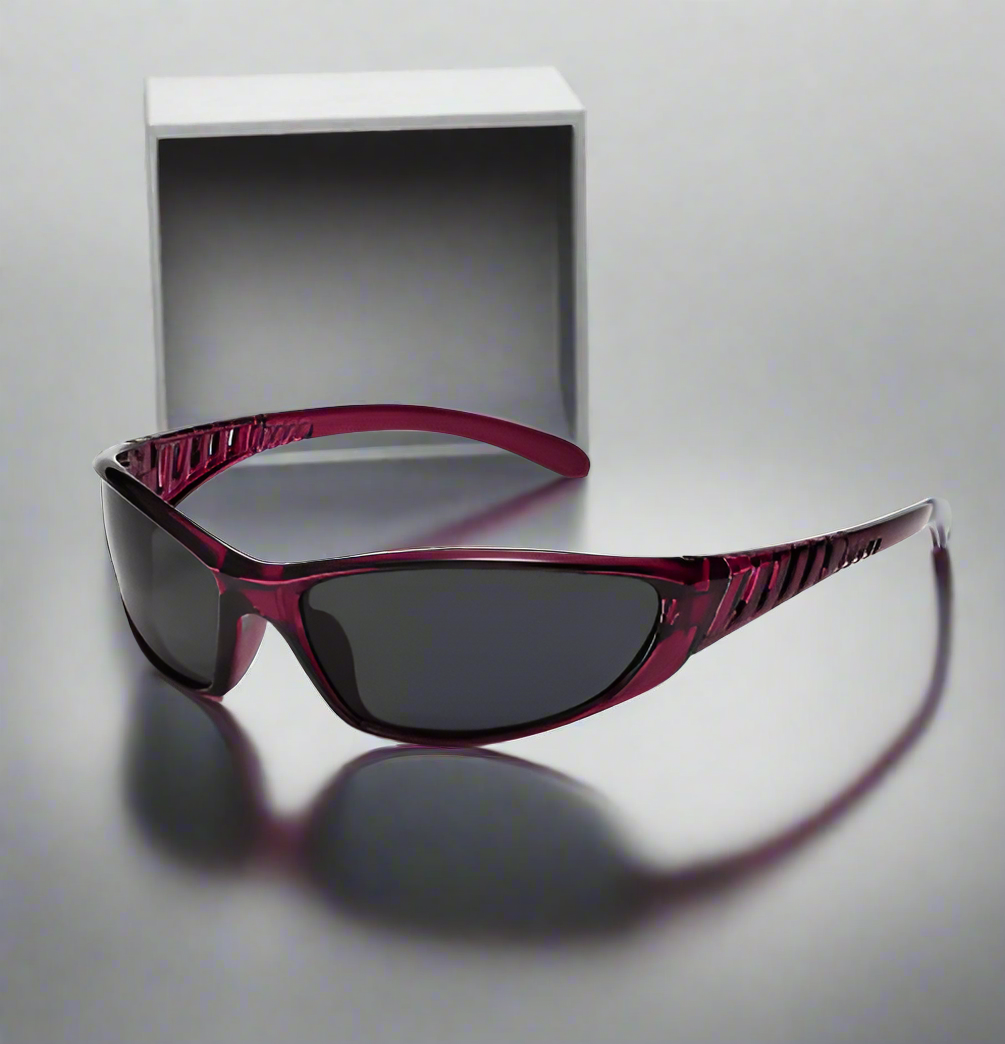 Y2K silver sunglasses