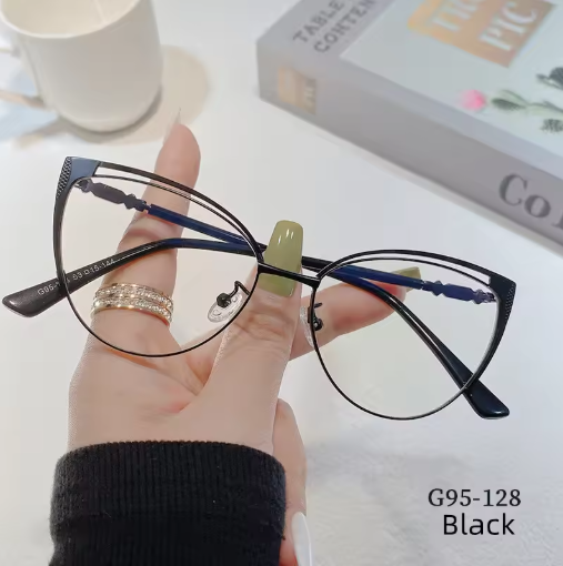 Retro cat eye women's glasses