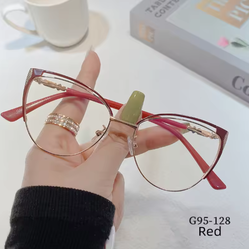 Retro cat eye women's glasses