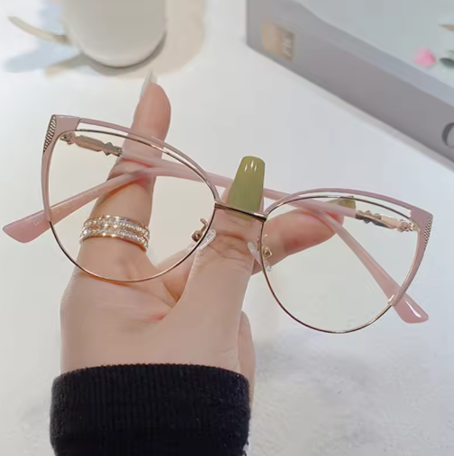 Retro cat eye women's glasses