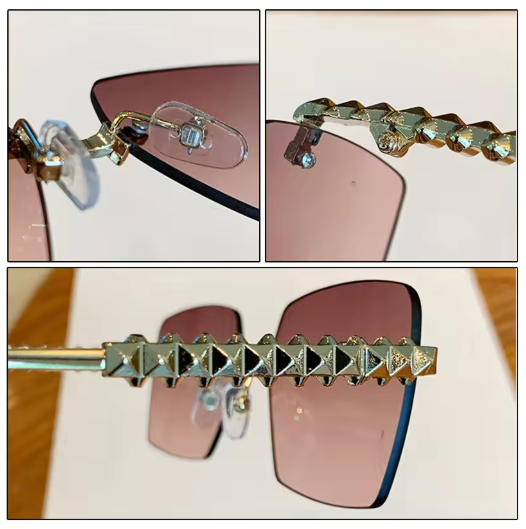 Luxury designer fashion glasses