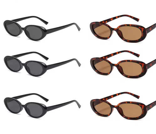 Oval vintage sunglasses