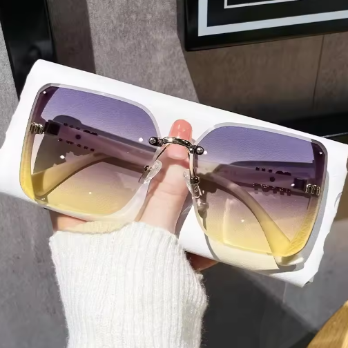 Oversized square sunglasses for women 2025